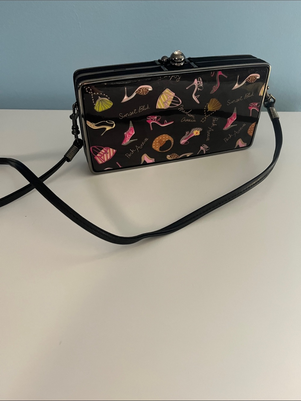 Unique hard cased purse